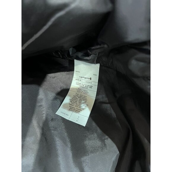 Carhartt Men's Rain Defender Insulated Jacket Mocha XL Puffer New - Picture 7 of 12